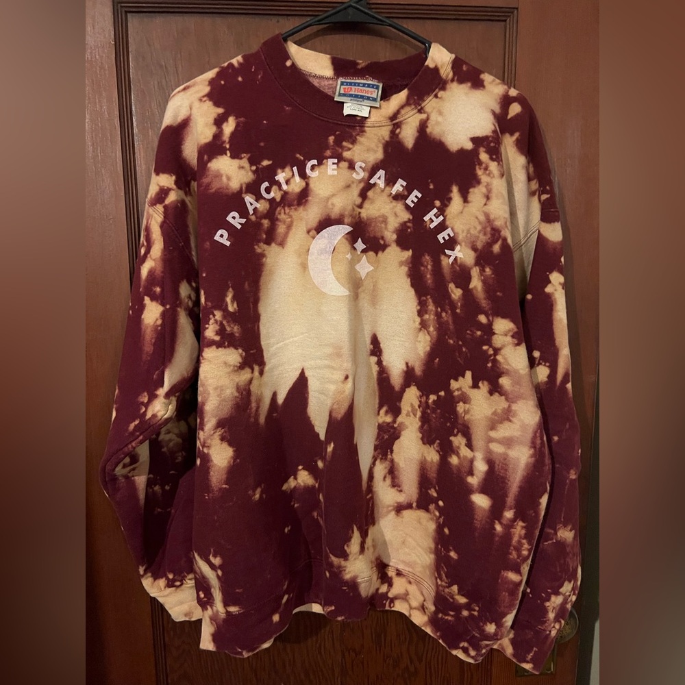 Practice Safe Hex Crewneck